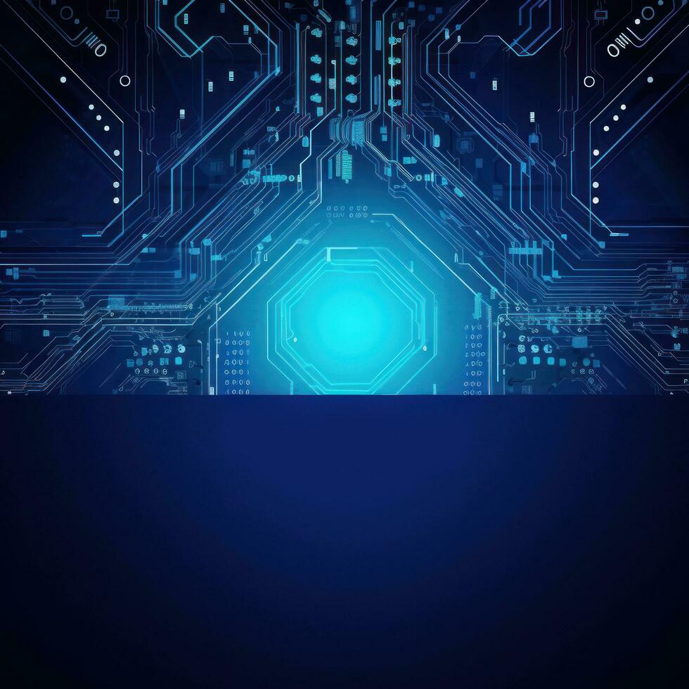 Abstract technology background photo