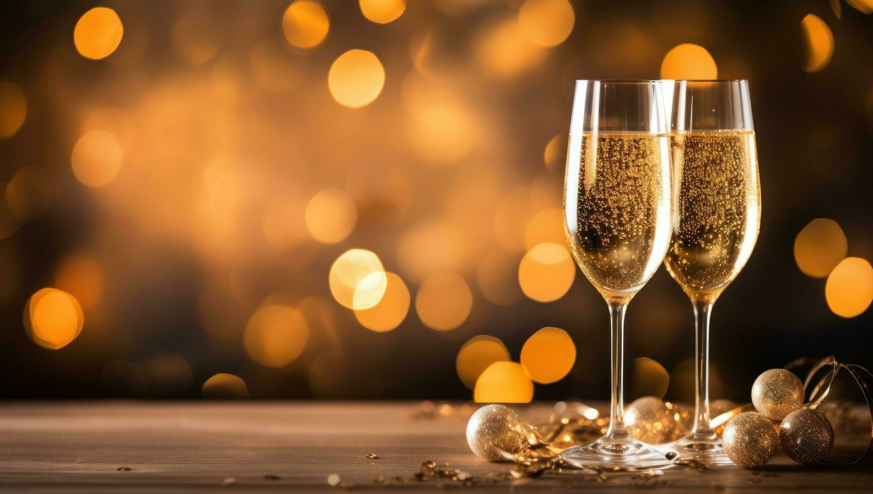 Holiday background with champagne glasses 27110458 Stock Photo at Vecteezy