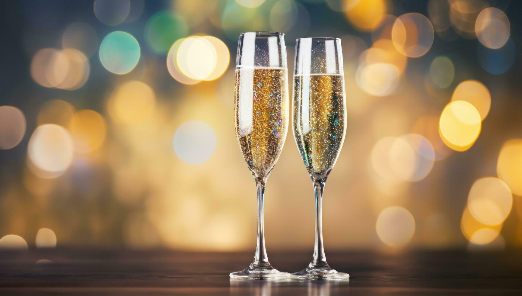 Holiday background with champagne glasses 27110584 Stock Photo at Vecteezy