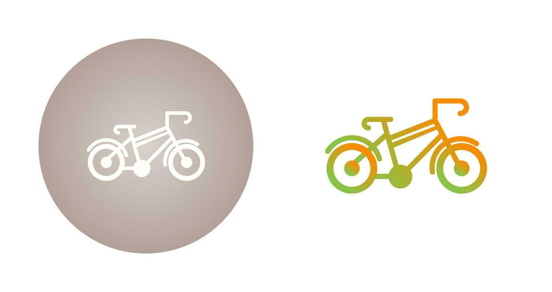 icono de vector de bicicleta