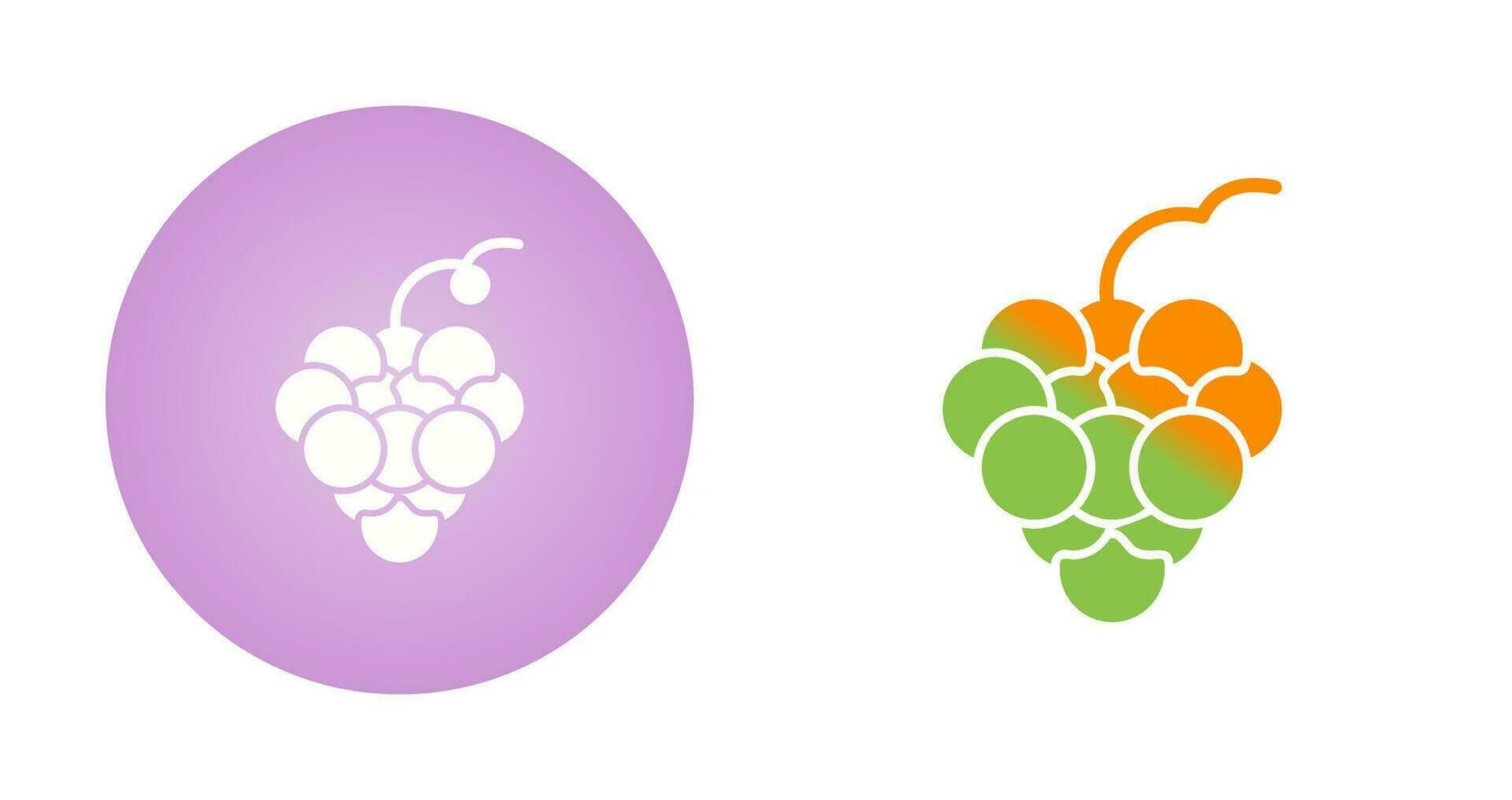 Grapes Vector Icon