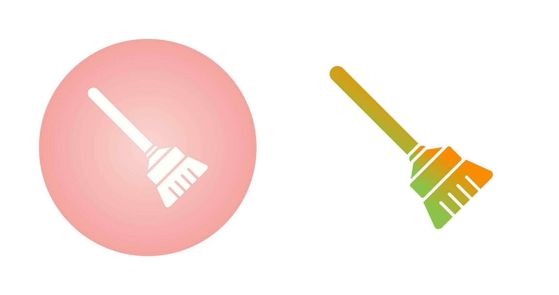 Broom Vector Icon