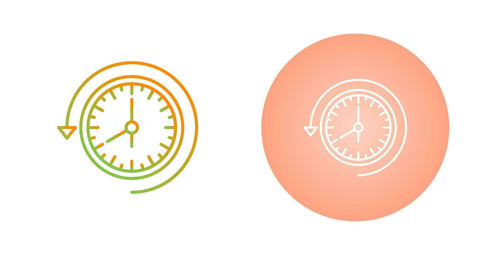 Past Time Vector Icon