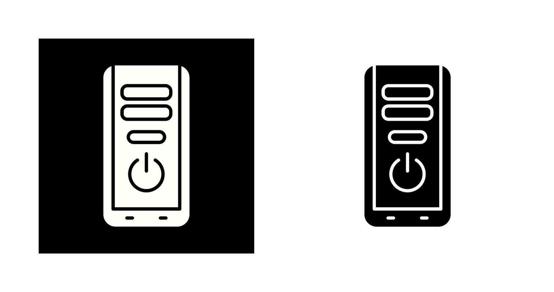 Computer Tower Vector Icon