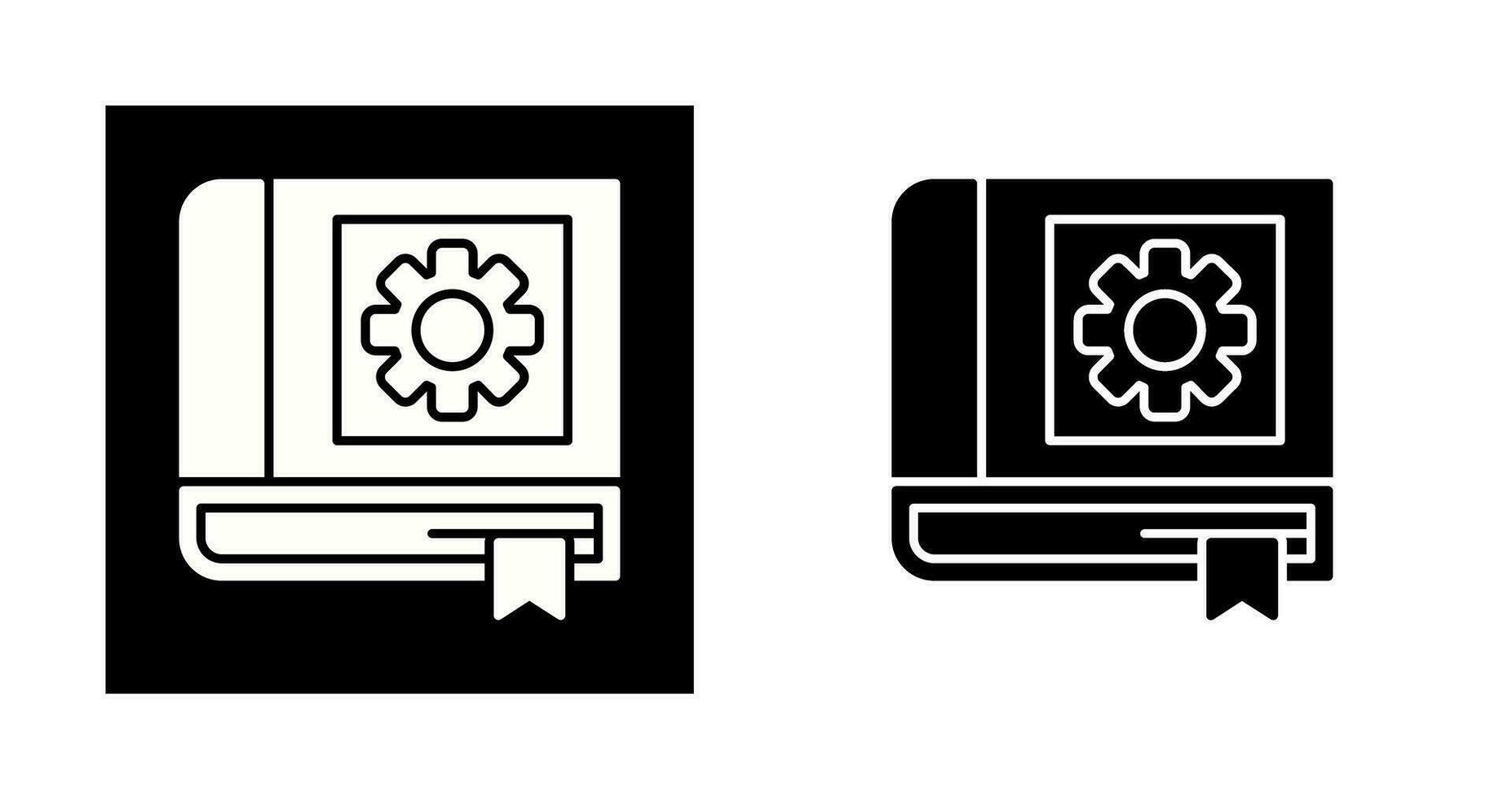 Setting Book Vector Icon
