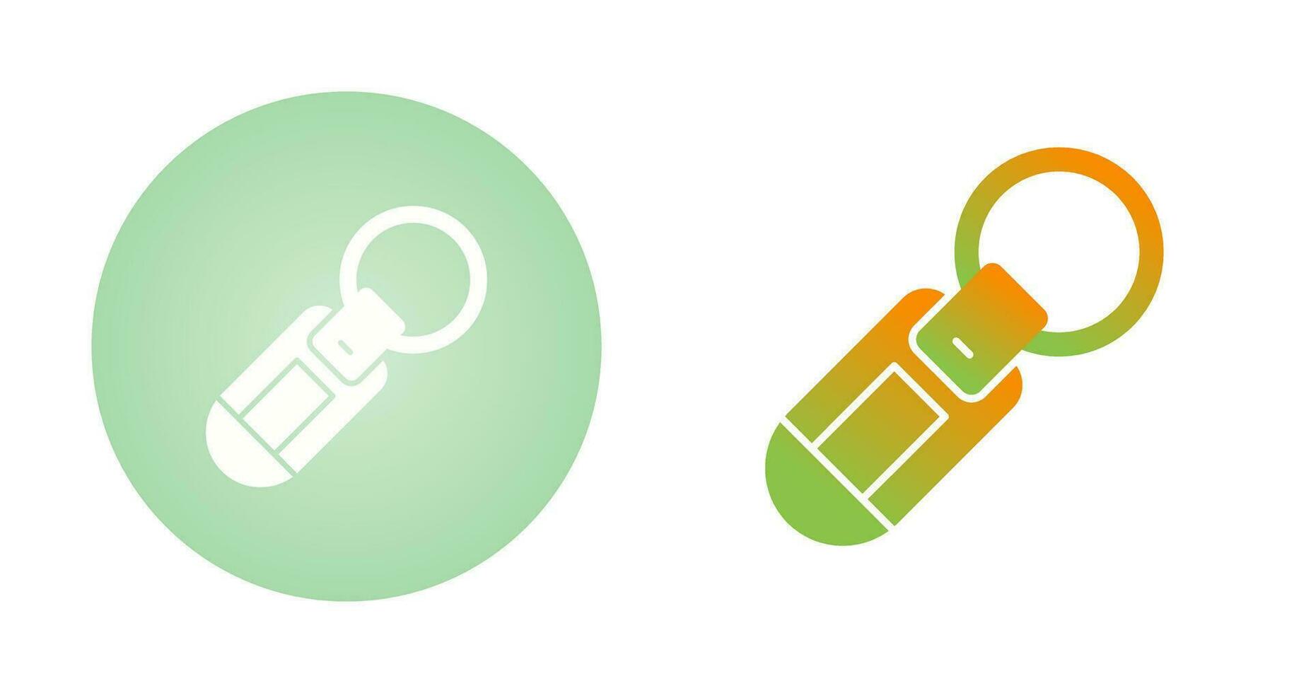 Keychain Vector Icon