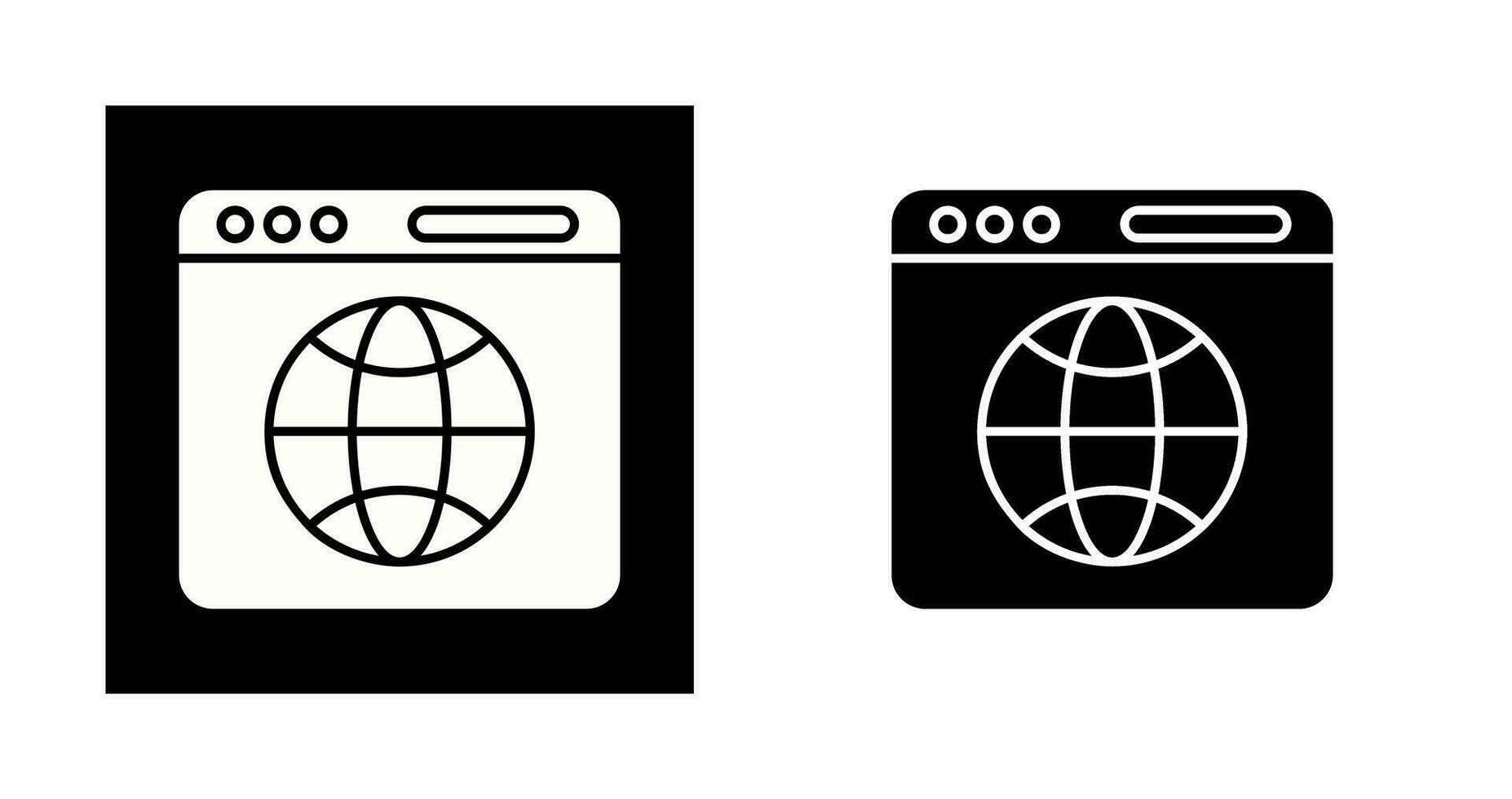 Browser Vector Icon