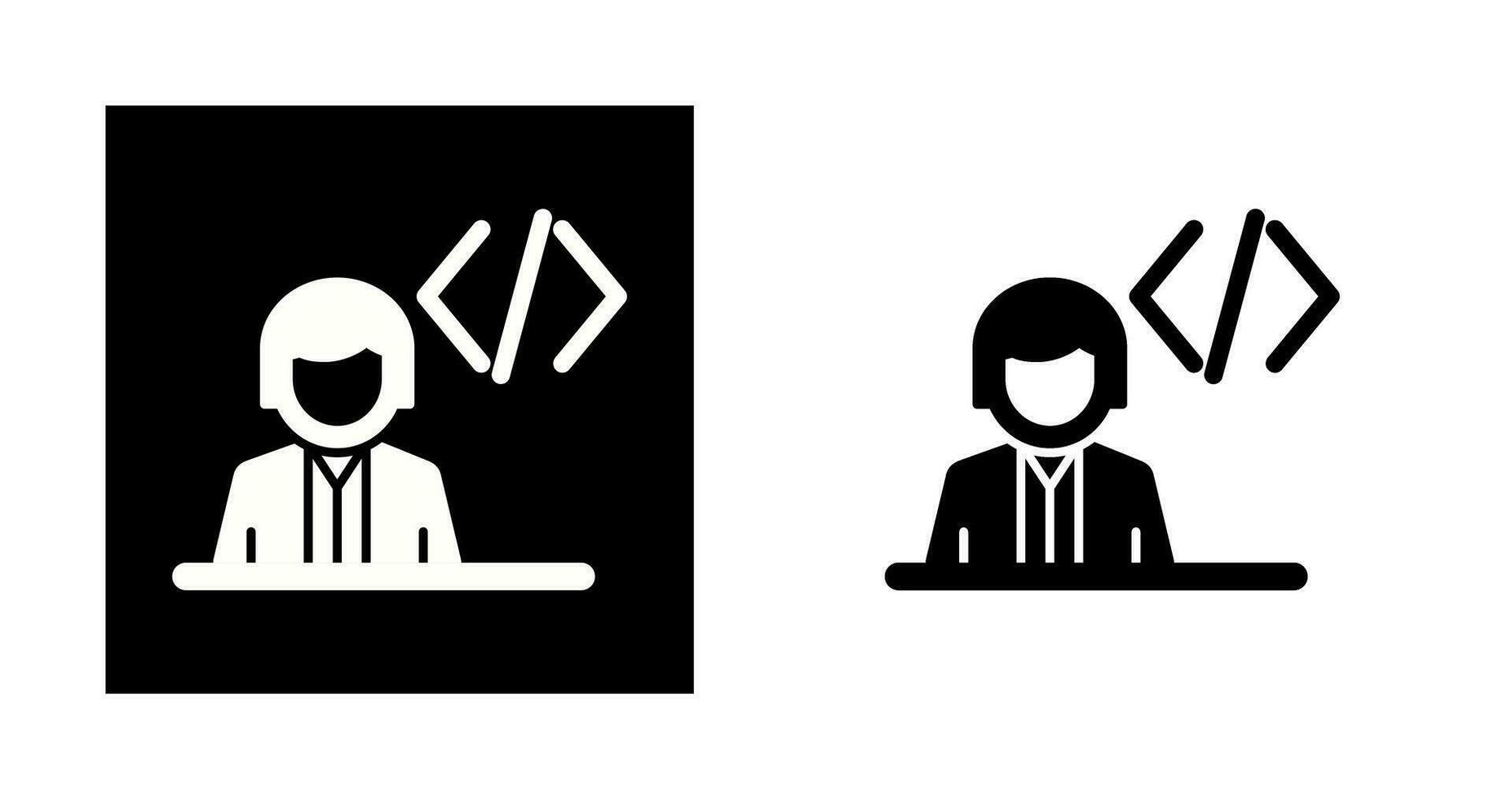 Programmer Vector Icon