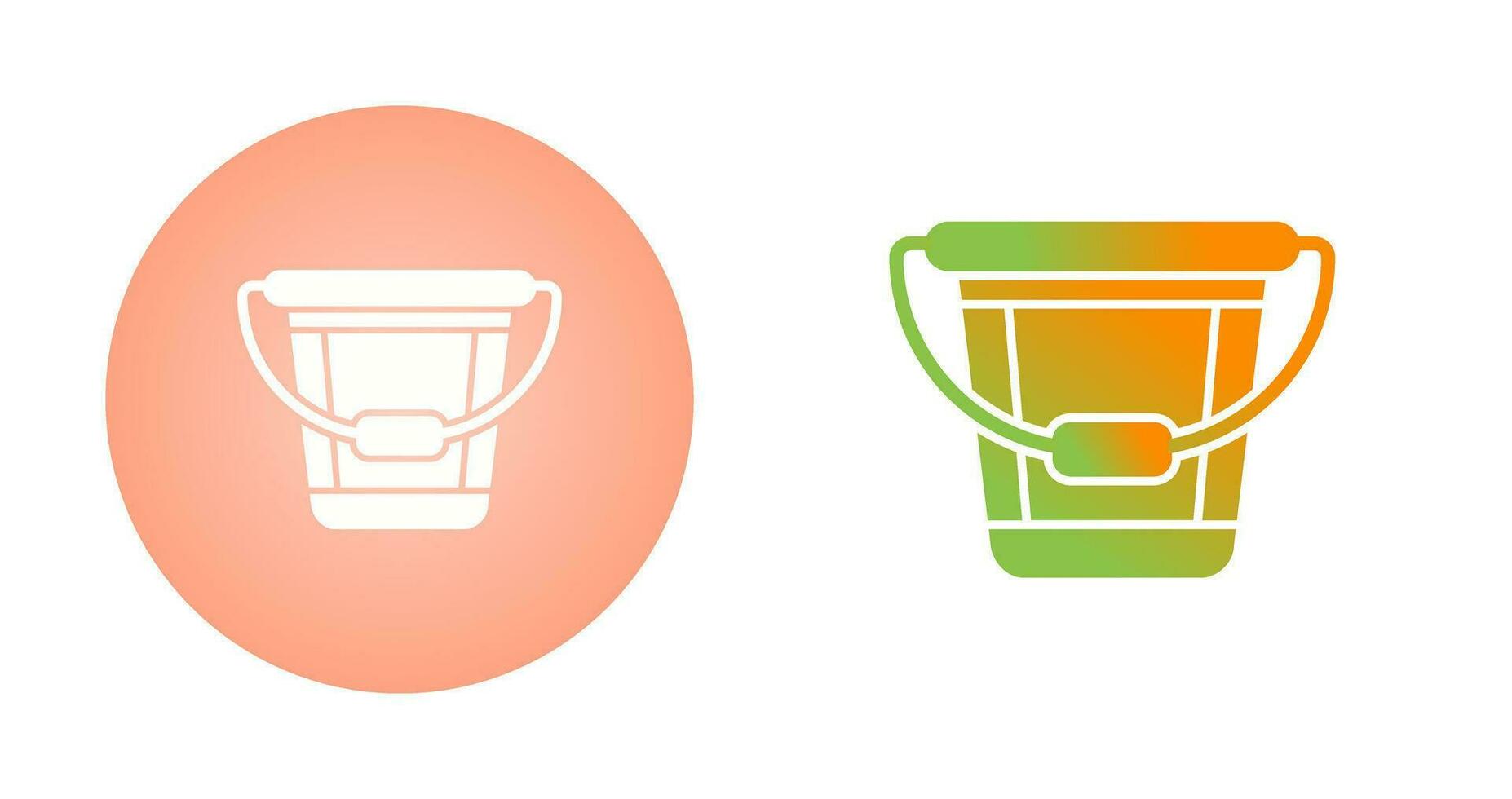 Bucket Vector Icon