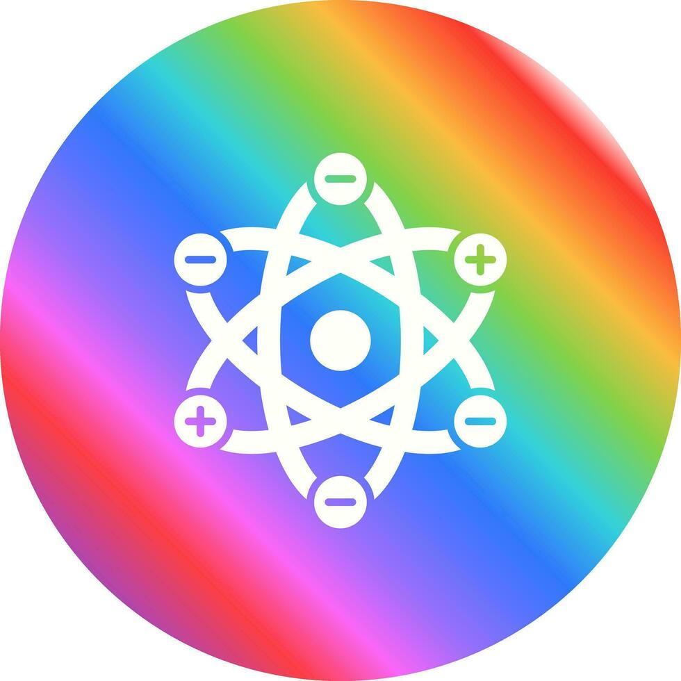 Atom Structure Vector Icon