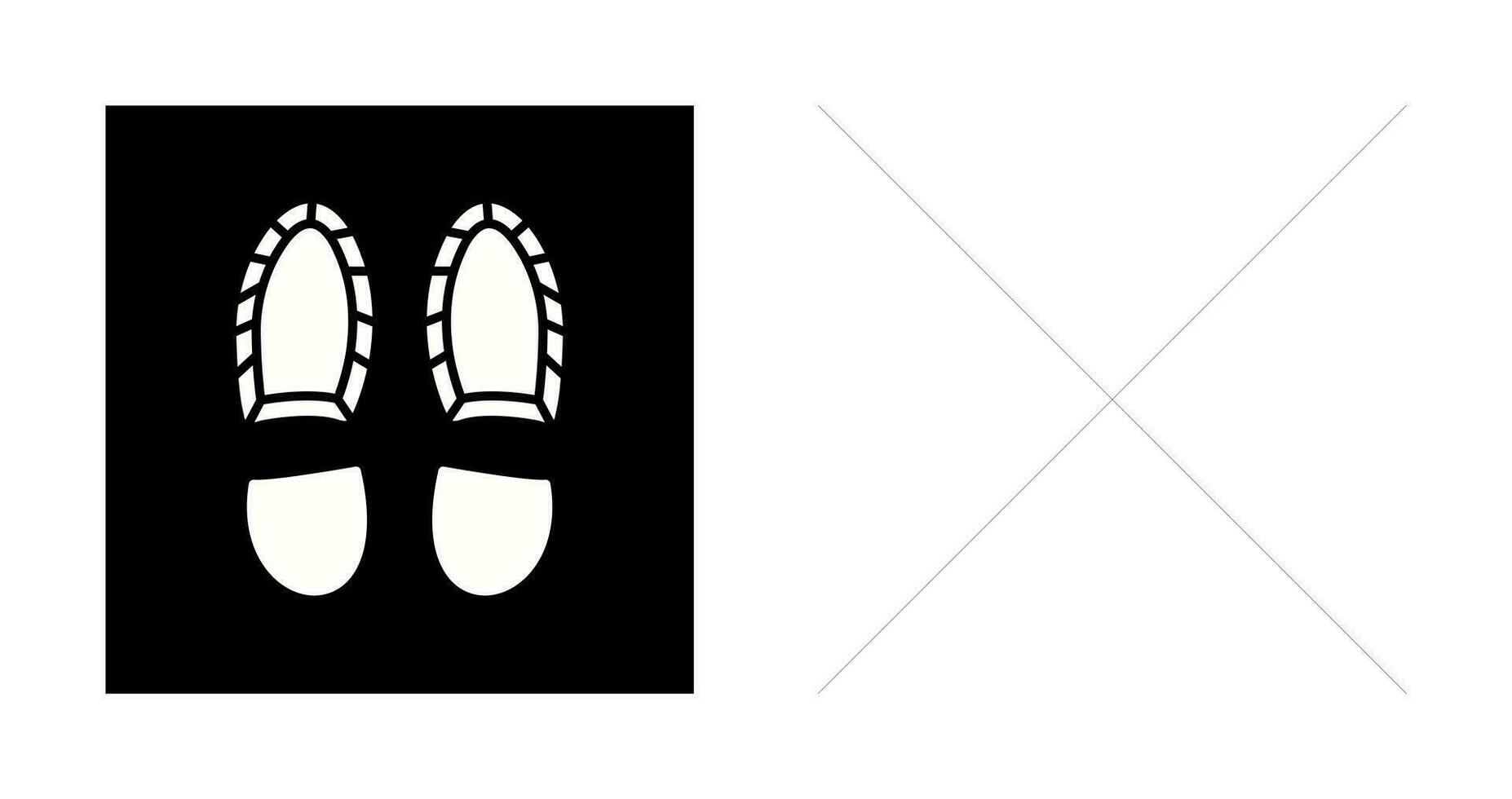 Footprint Vector Icon