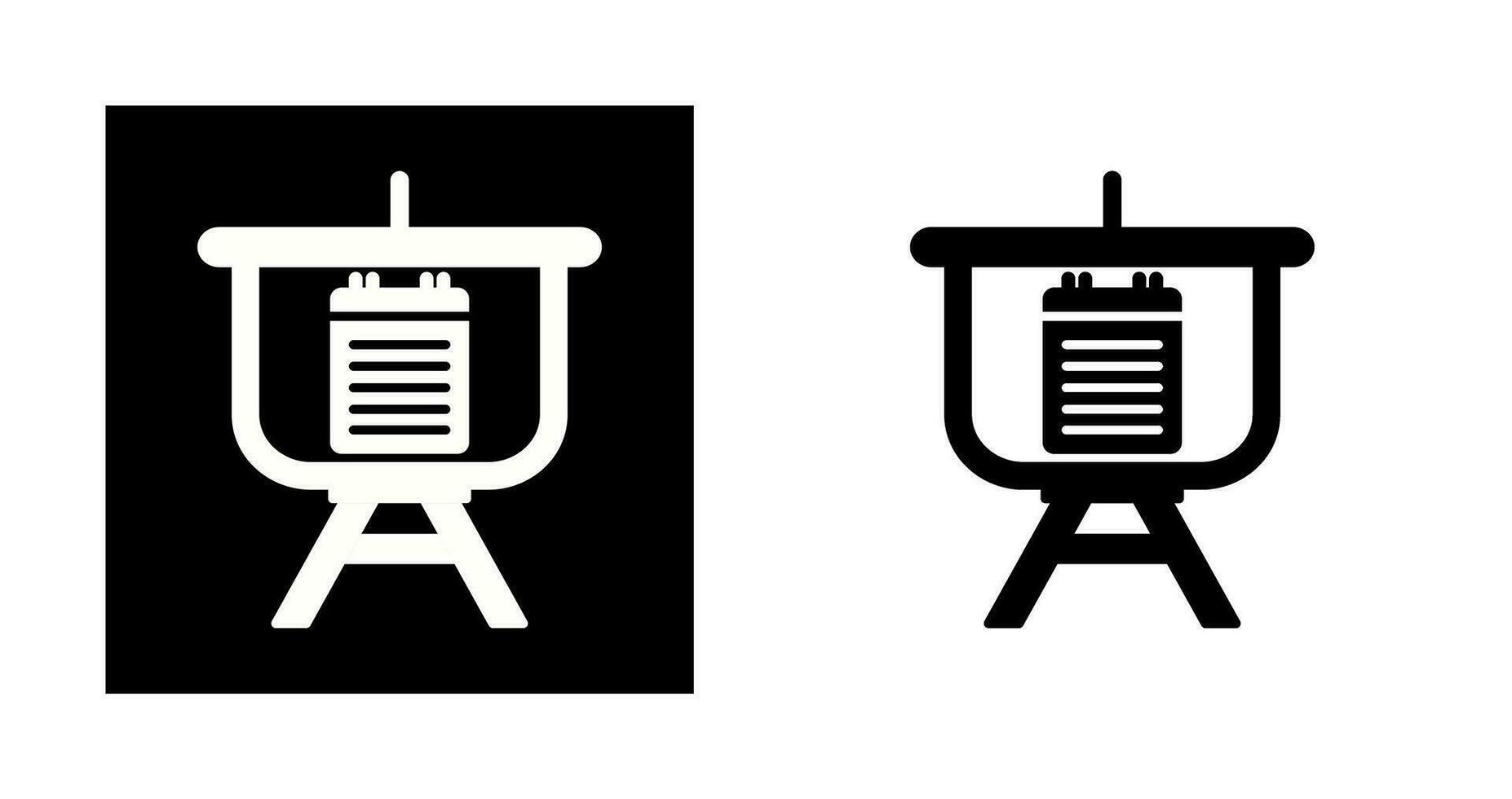 Menu Presentation Vector Icon