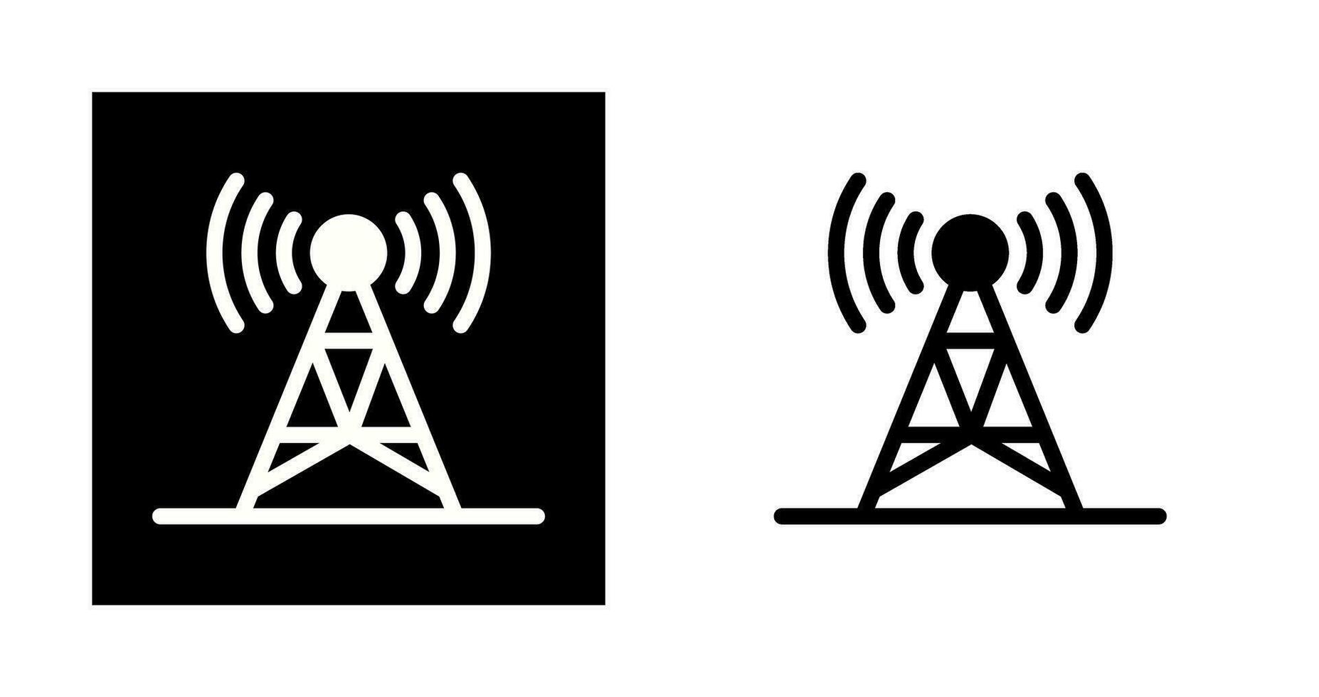 Signal Tower Vector Icon