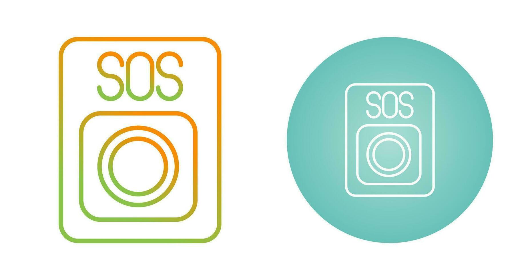 Sos Vector Icon