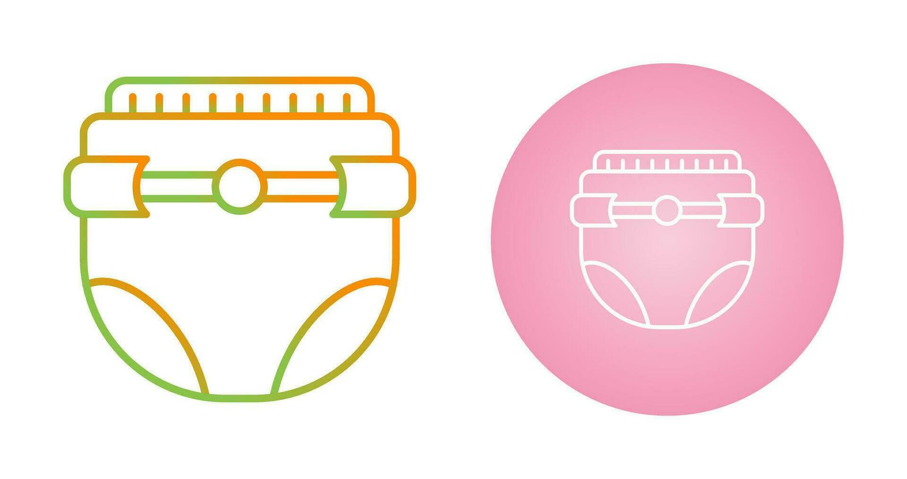 Diaper Vector Icon