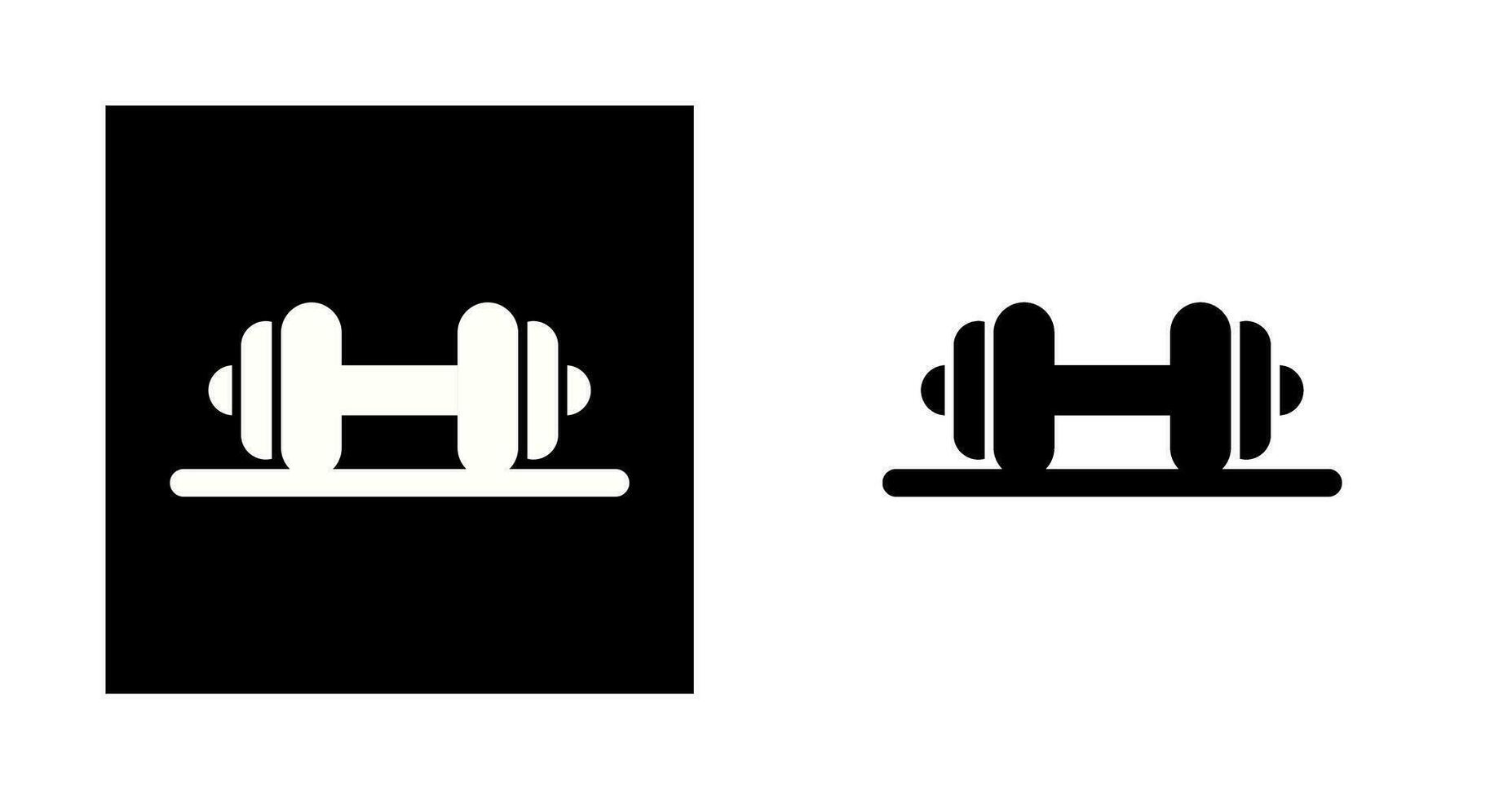 Dumbbell Vector Icon