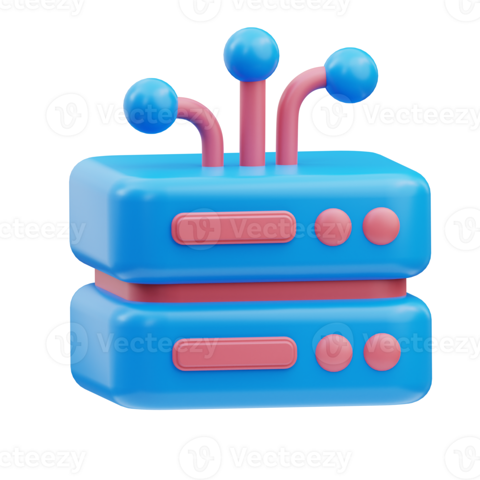 Database 3D Illustration png