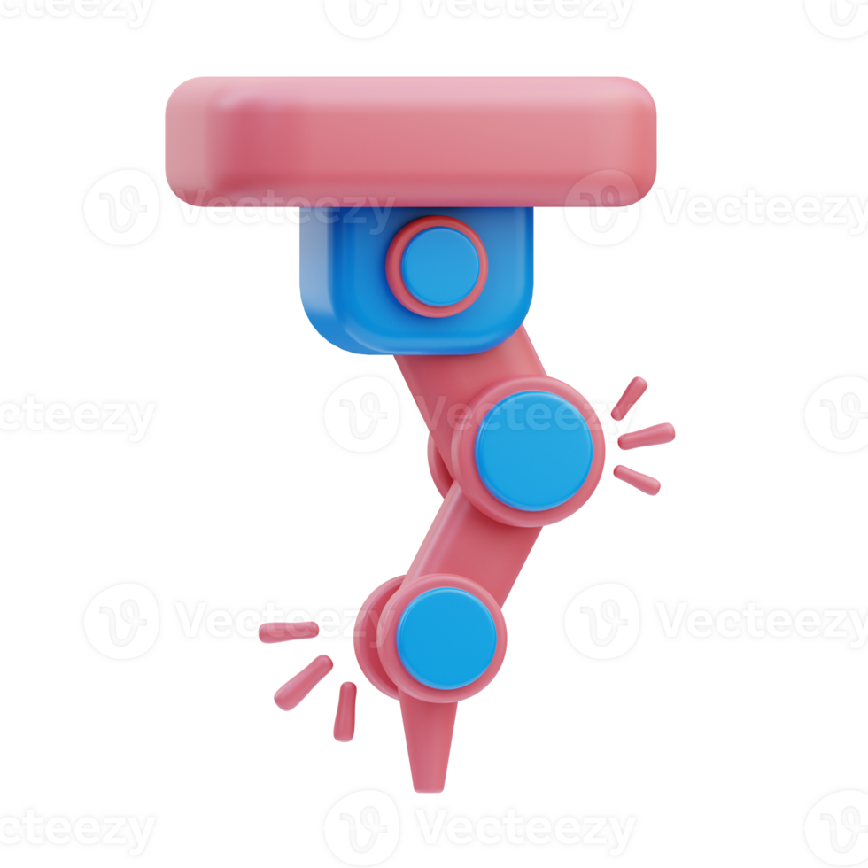 Roboter Prozess Automatisierung 3d Illustration png