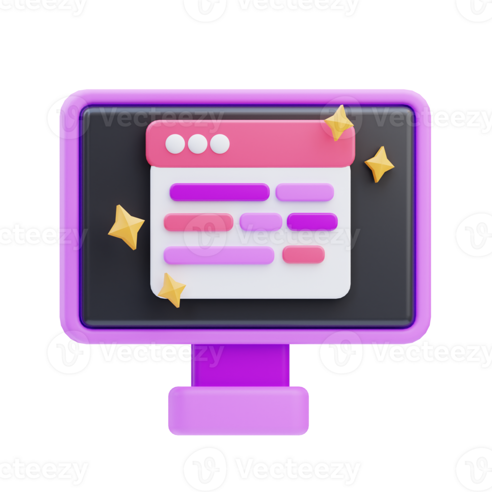 Coding Wizard 3D Illustration png