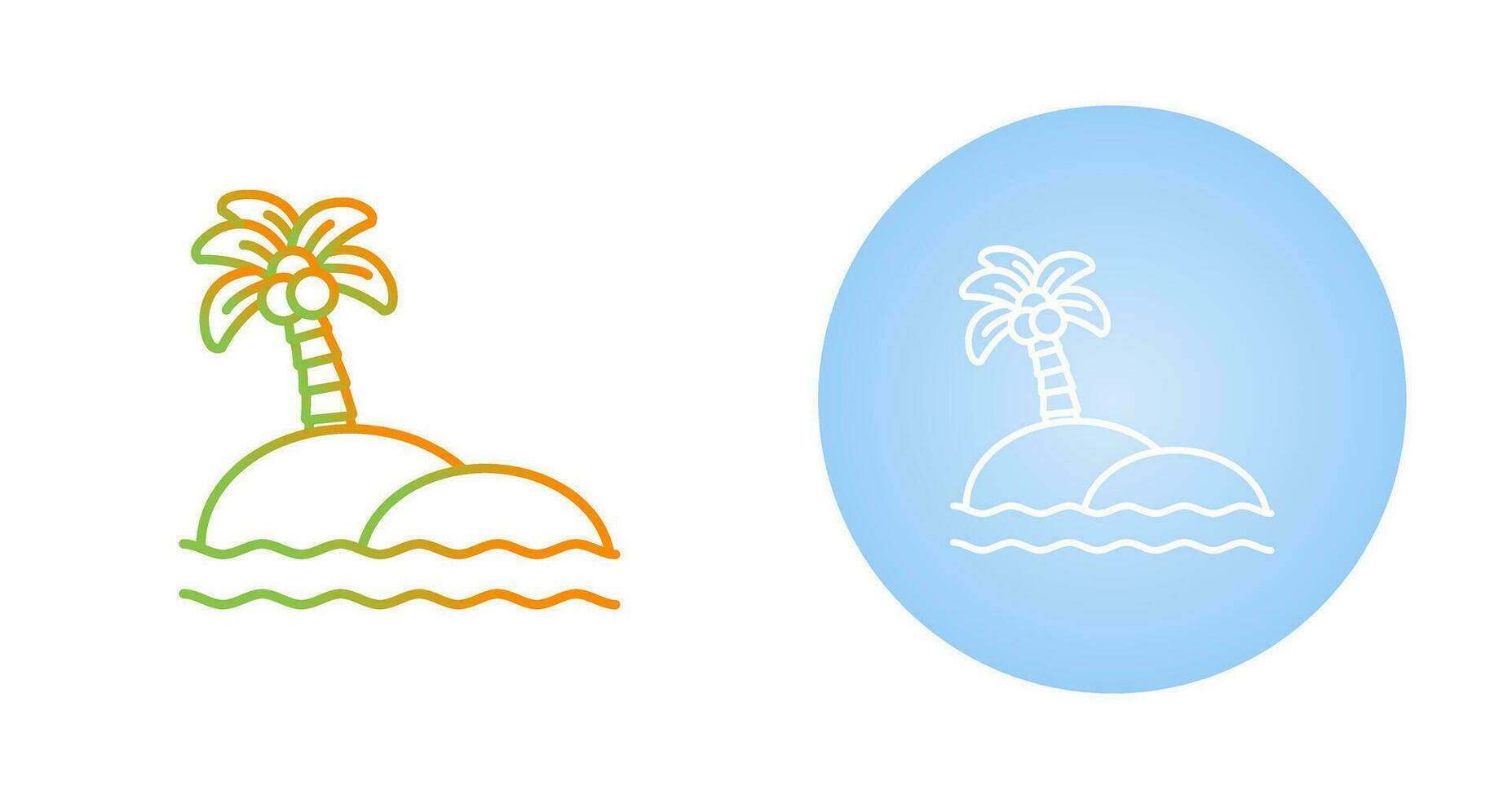 Island Vector Icon