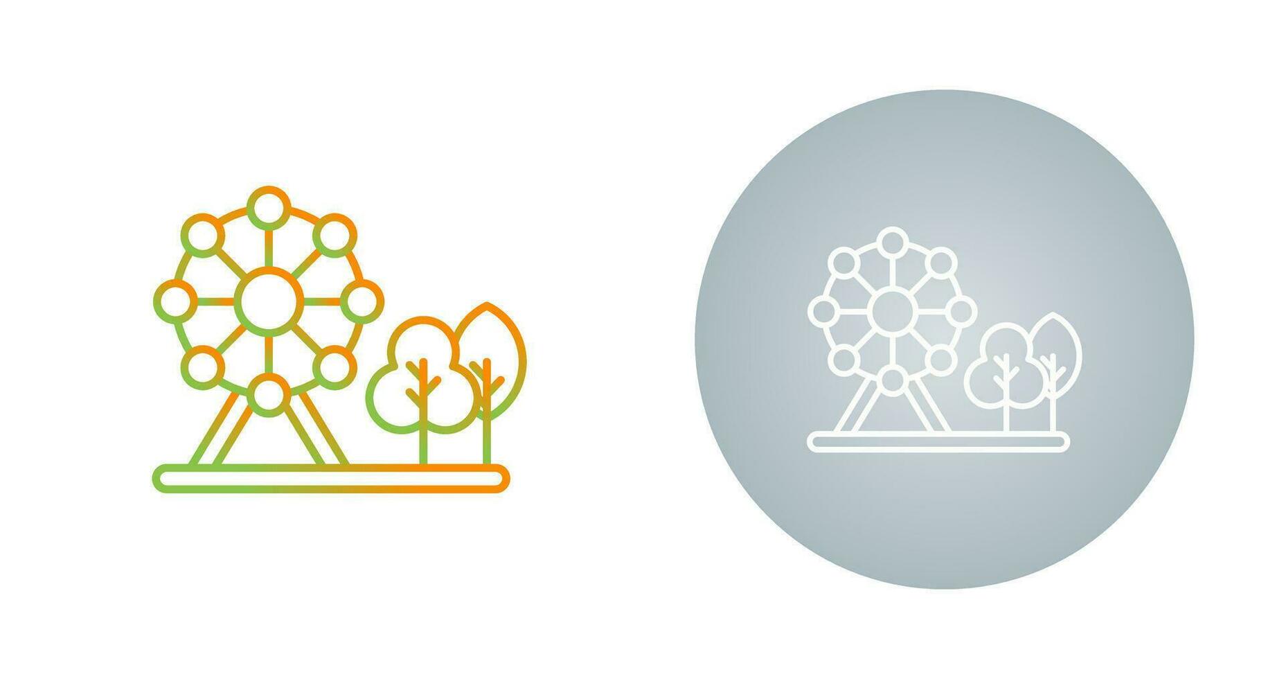 Park Vector Icon
