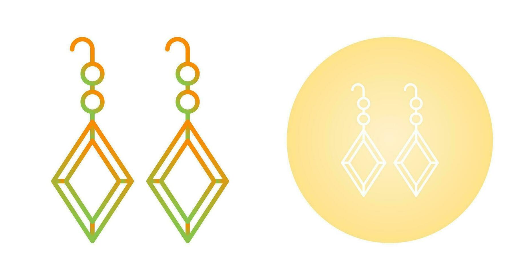 Earrings Vector Icon