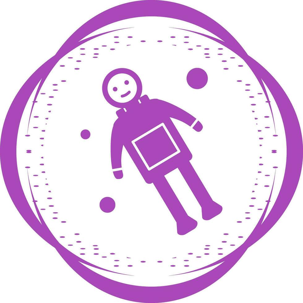 Space Man Vector Icon