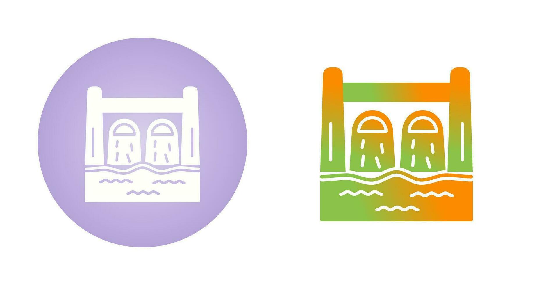 Dam Vector Icon