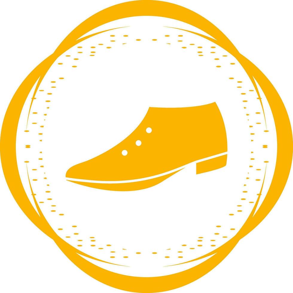 icono de vector de zapatos formales