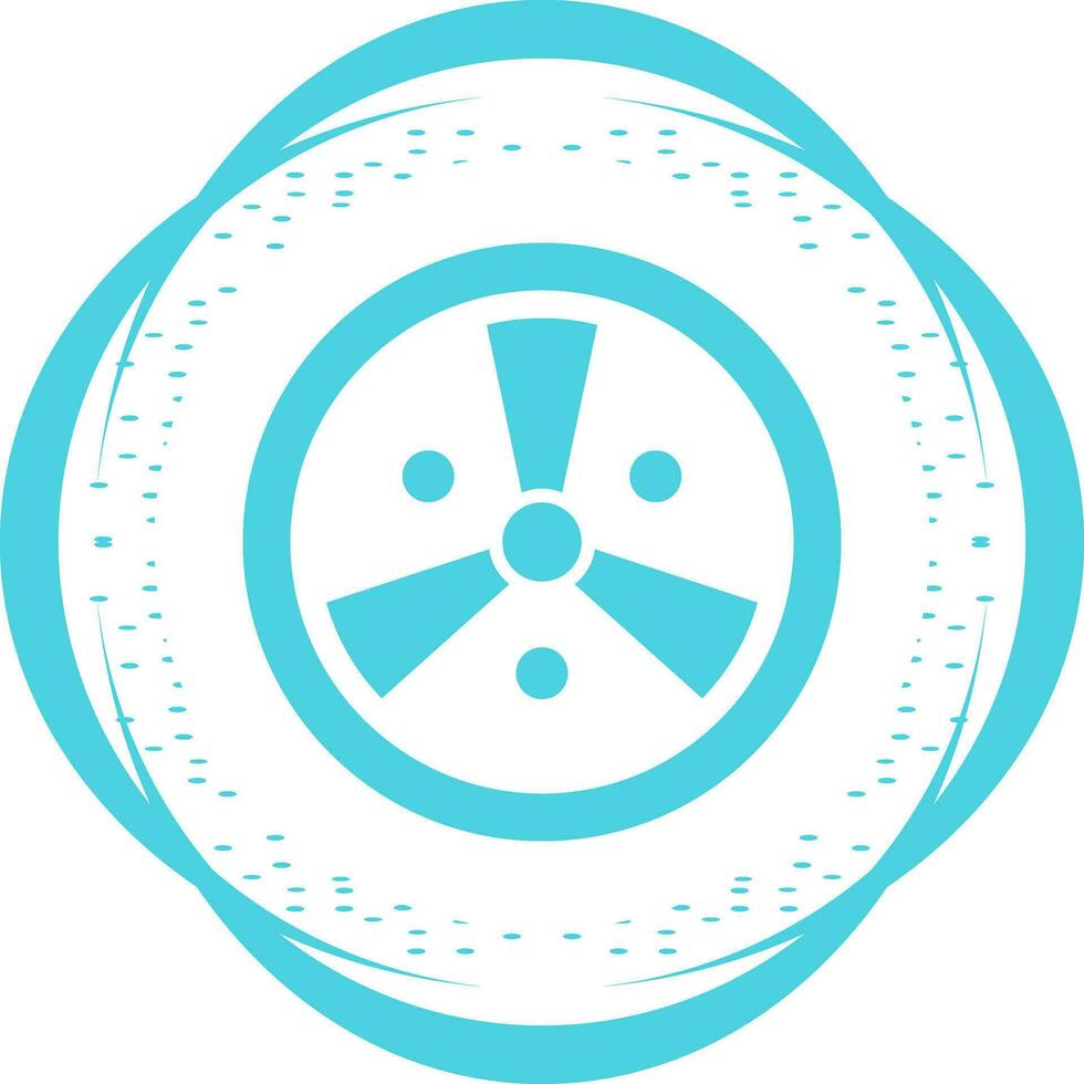 Radiation Vector Icon