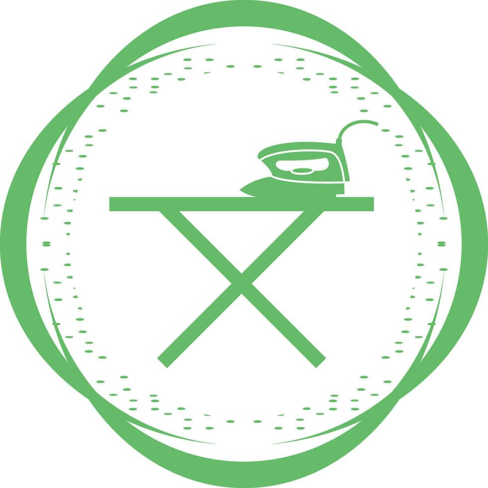 Iron Stand Vector Icon