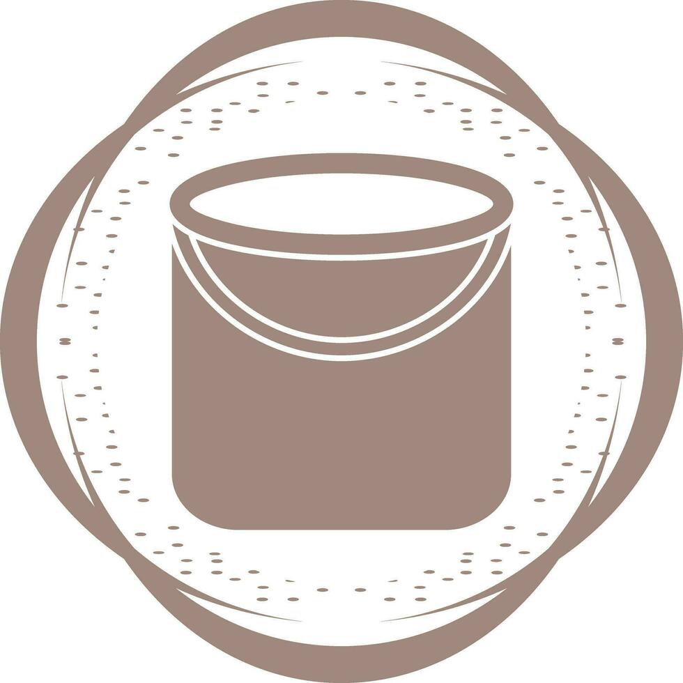 Sand bucket Vector Icon
