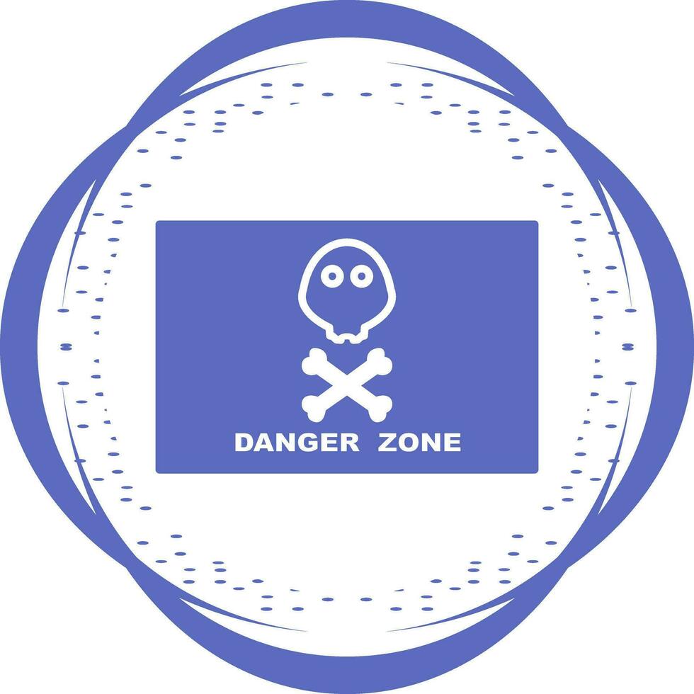 Danger Zone Vector Icon