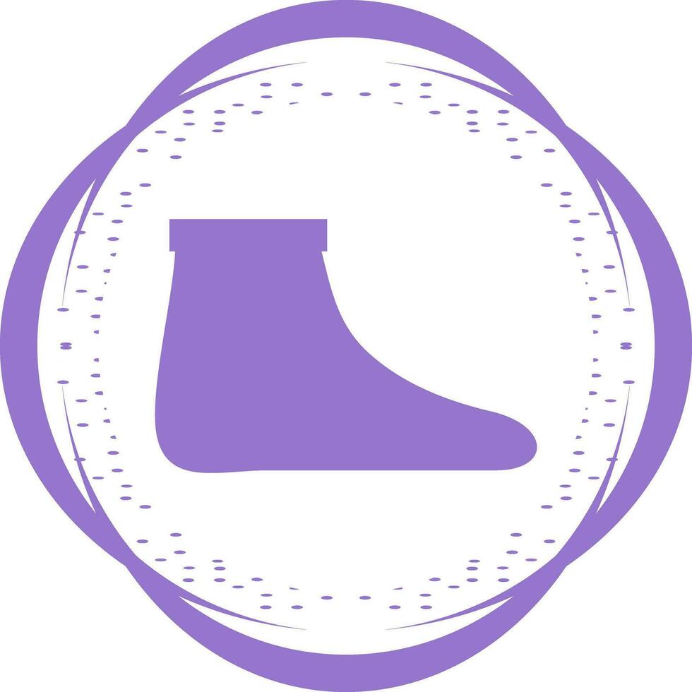 Warm Sock Vector Icon