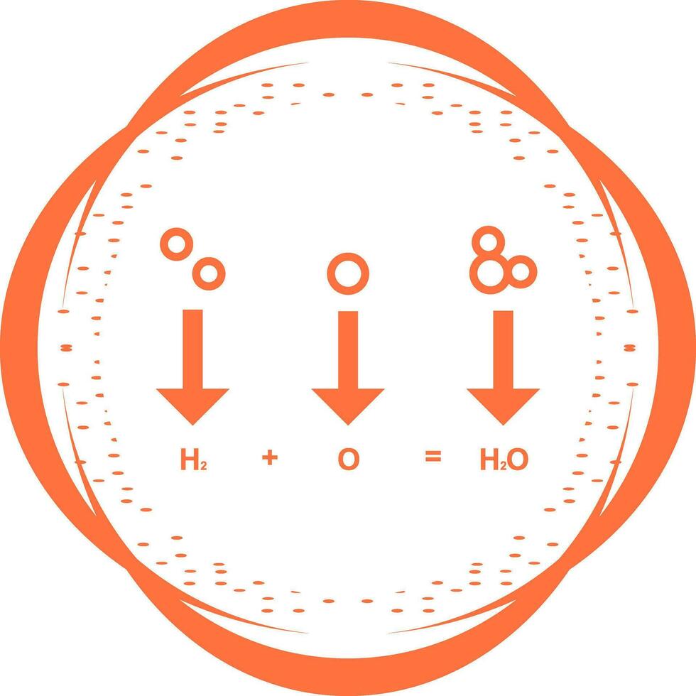 Chemical Formula Vector Icon