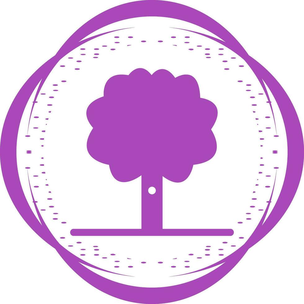 icono de vector de árbol