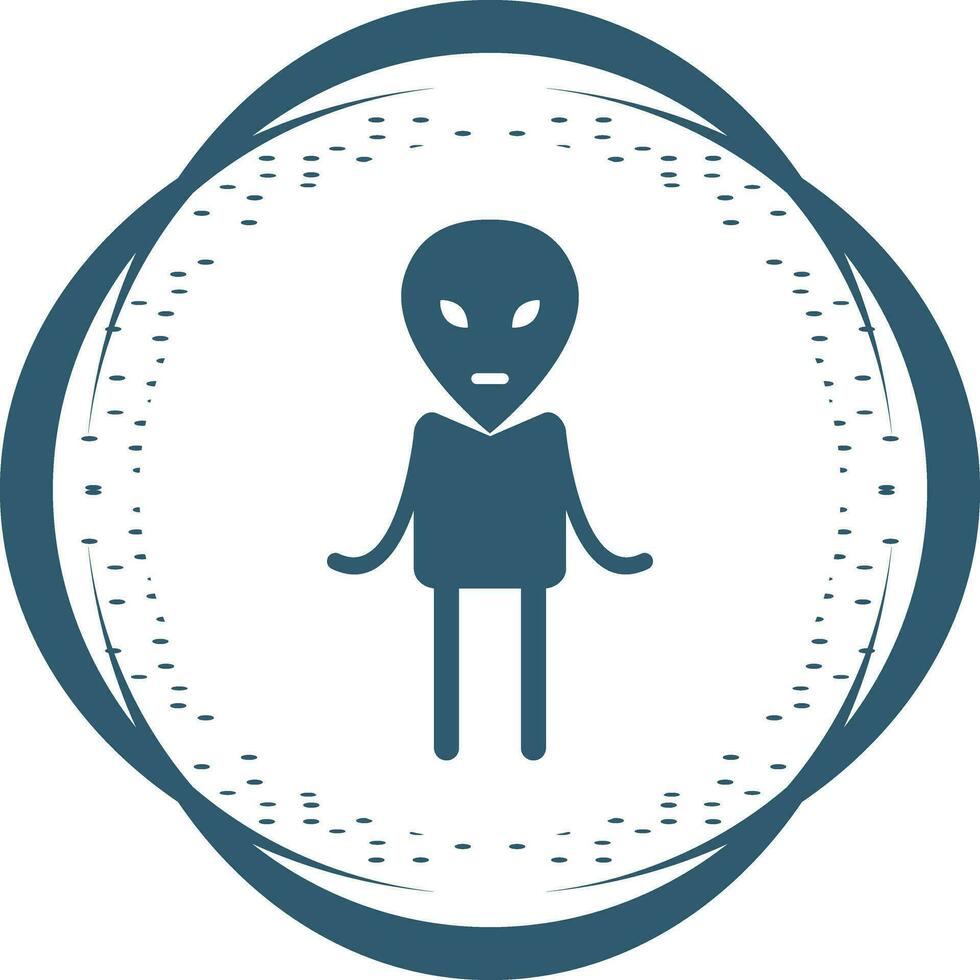 Alien Vector Icon