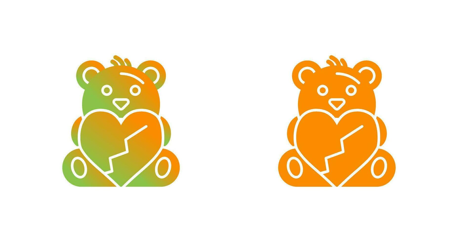 Teddy Bear Vector Icon