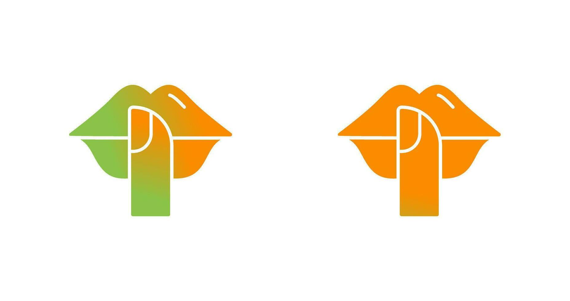 Silence Vector Icon