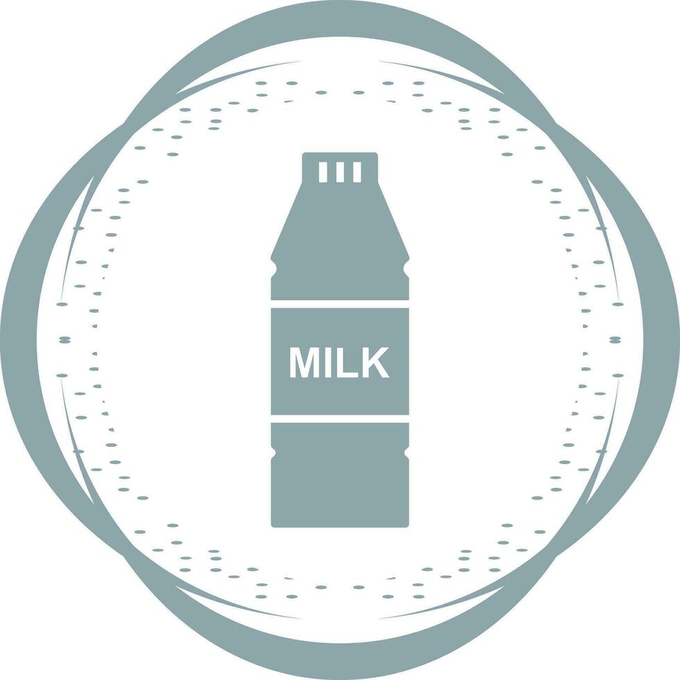 icono de vector de botella de leche