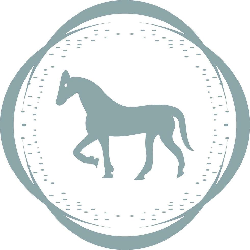 icono de vector de caballo