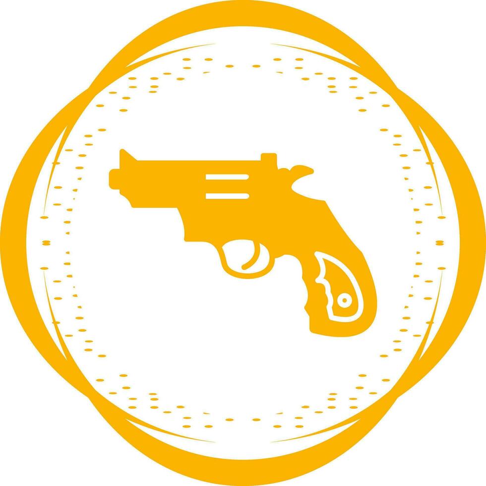 Revolver Vector Icon