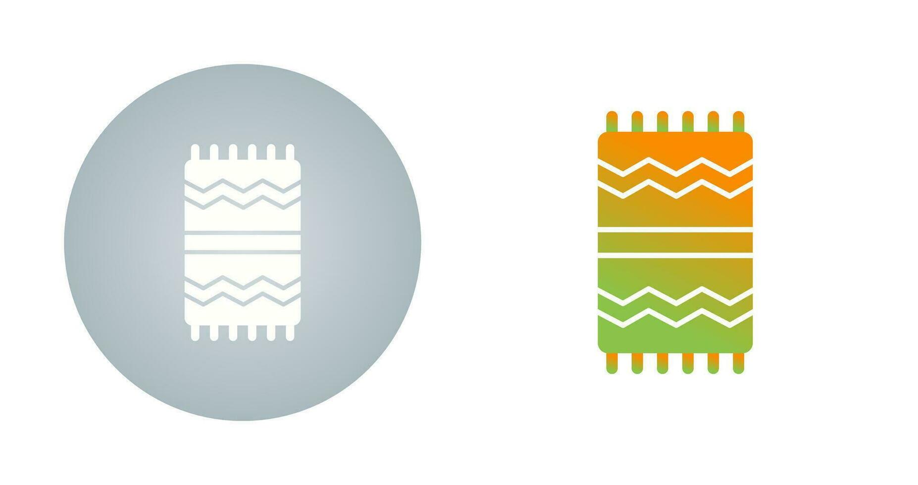 Beach Towel Vector Icon