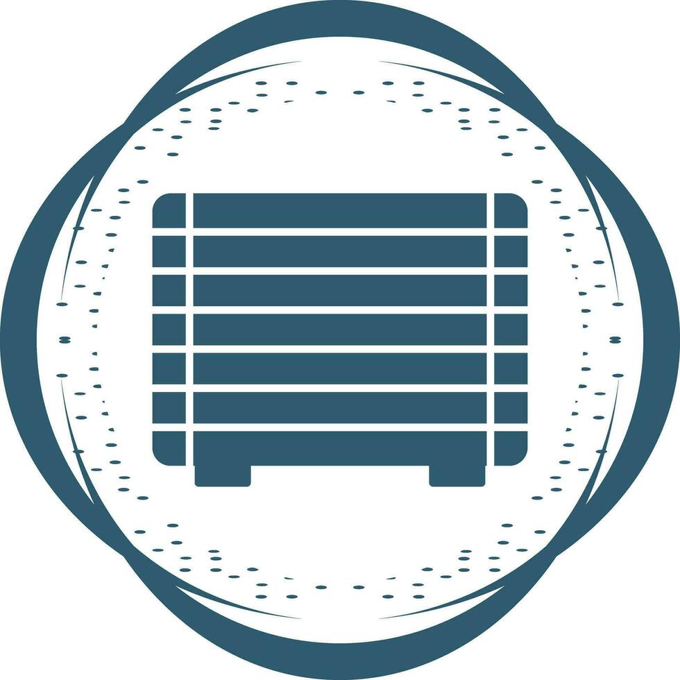 Gas Heater Vector Icon