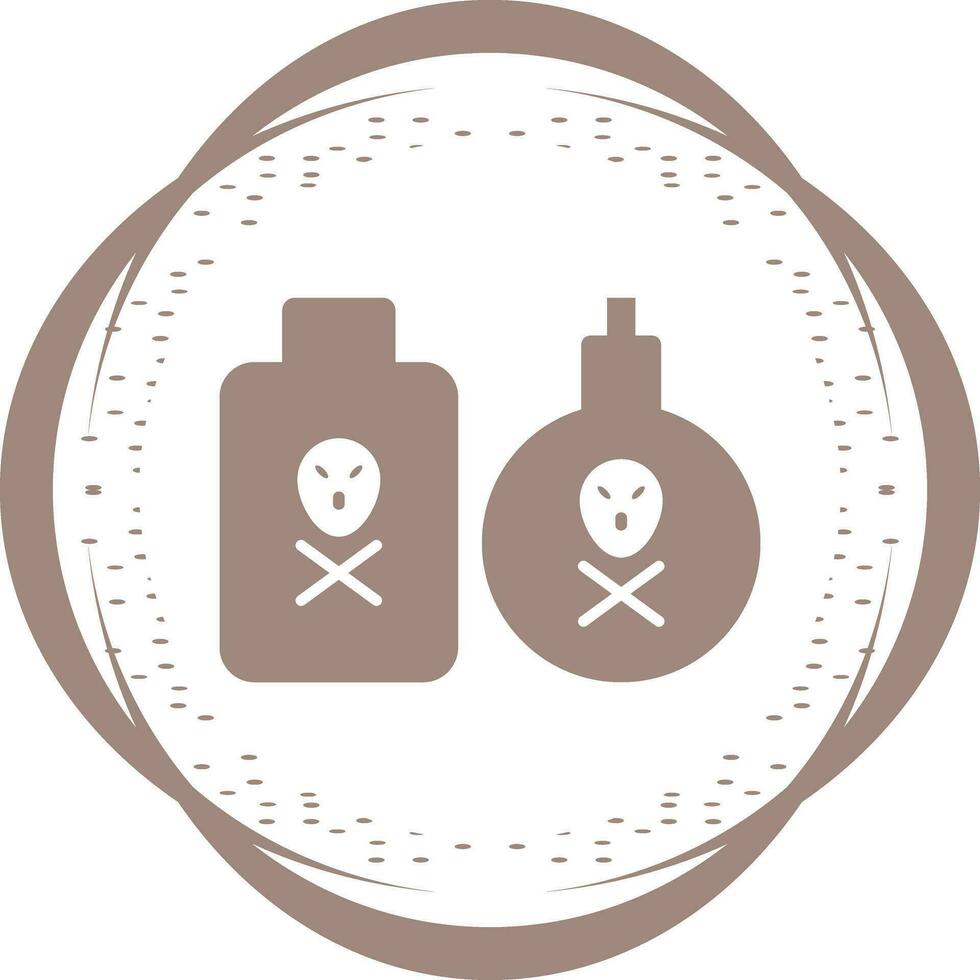 Poisonous Chemicals Vector Icon