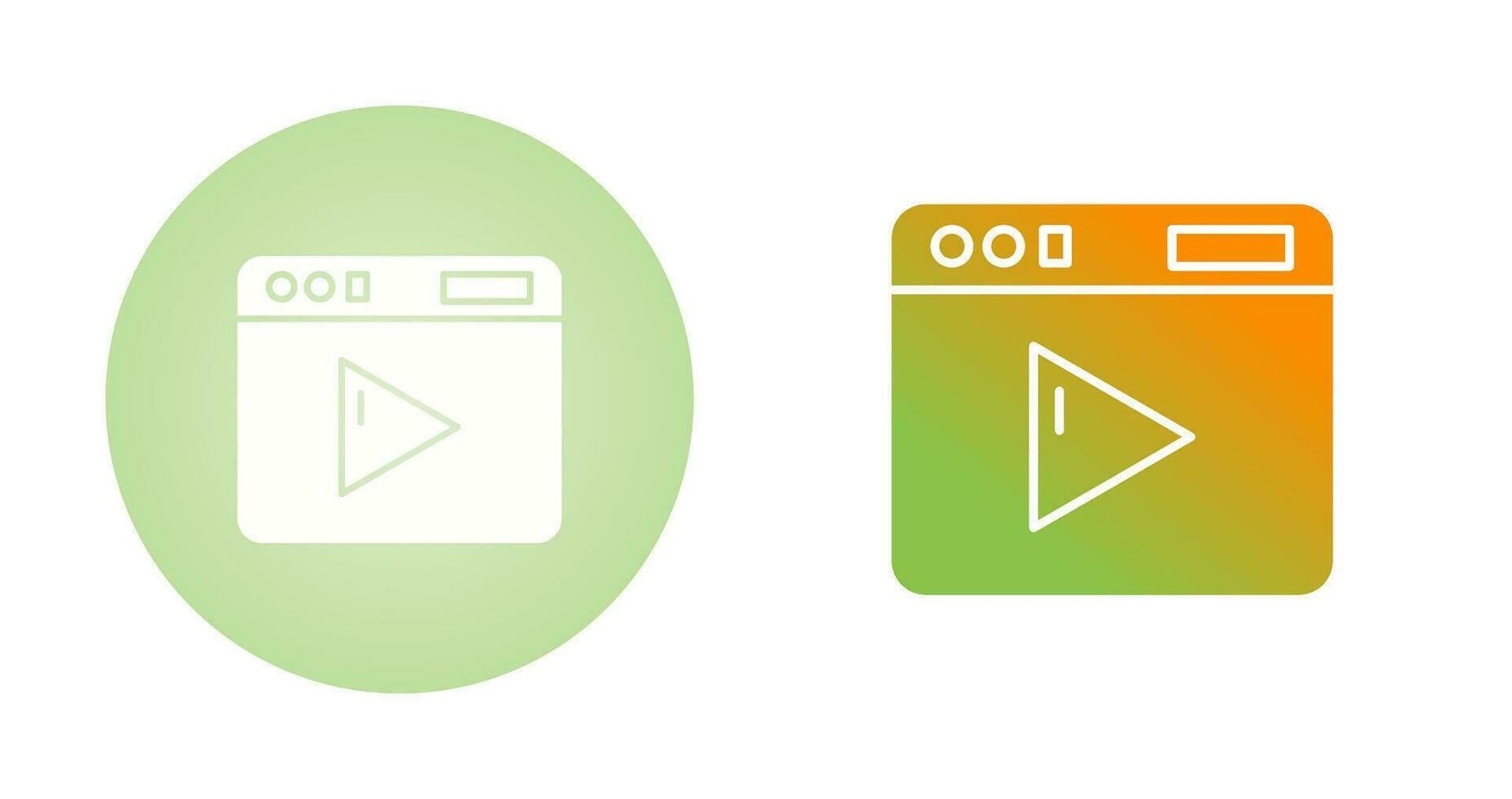 Video Vector Icon