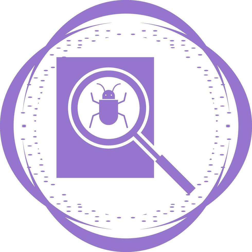 Debugging Vector Icon