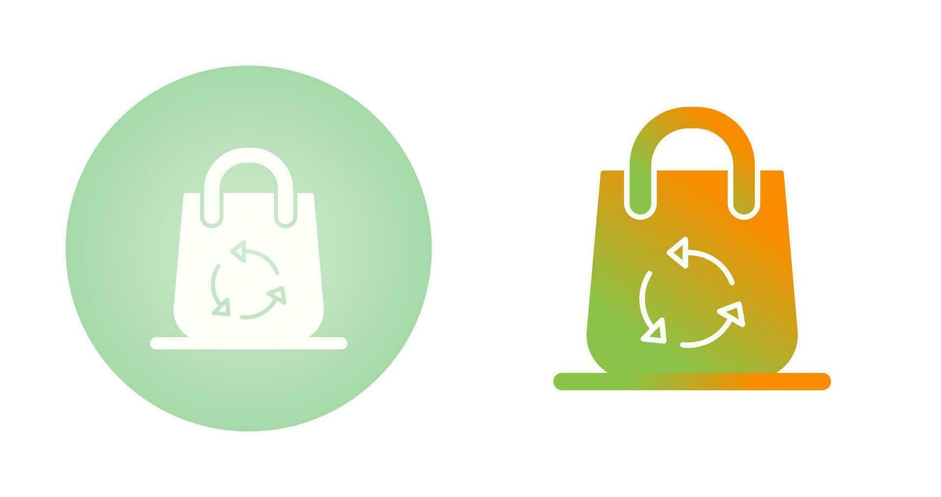 Eco Bag Vector Icon