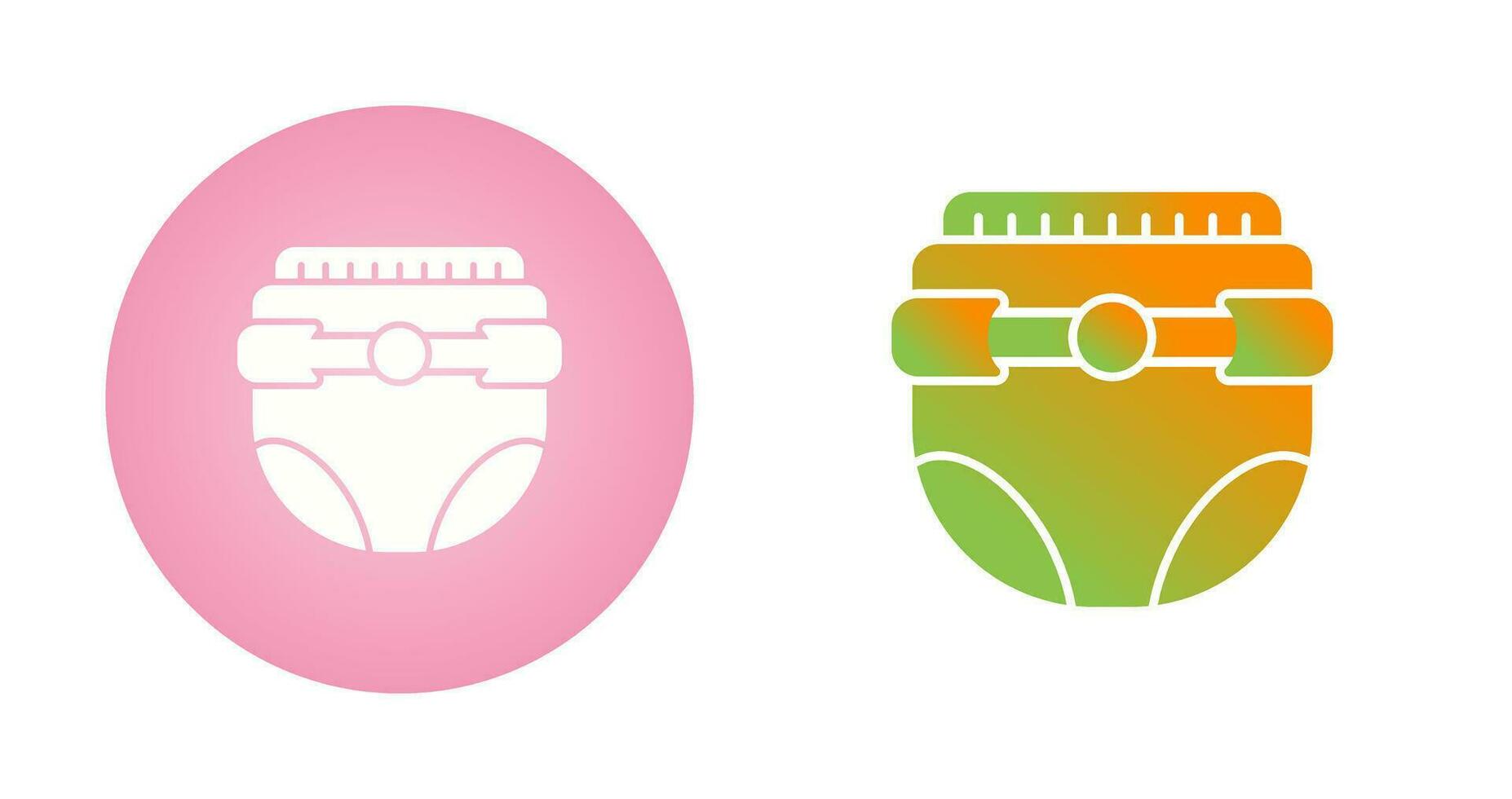 Diaper Vector Icon