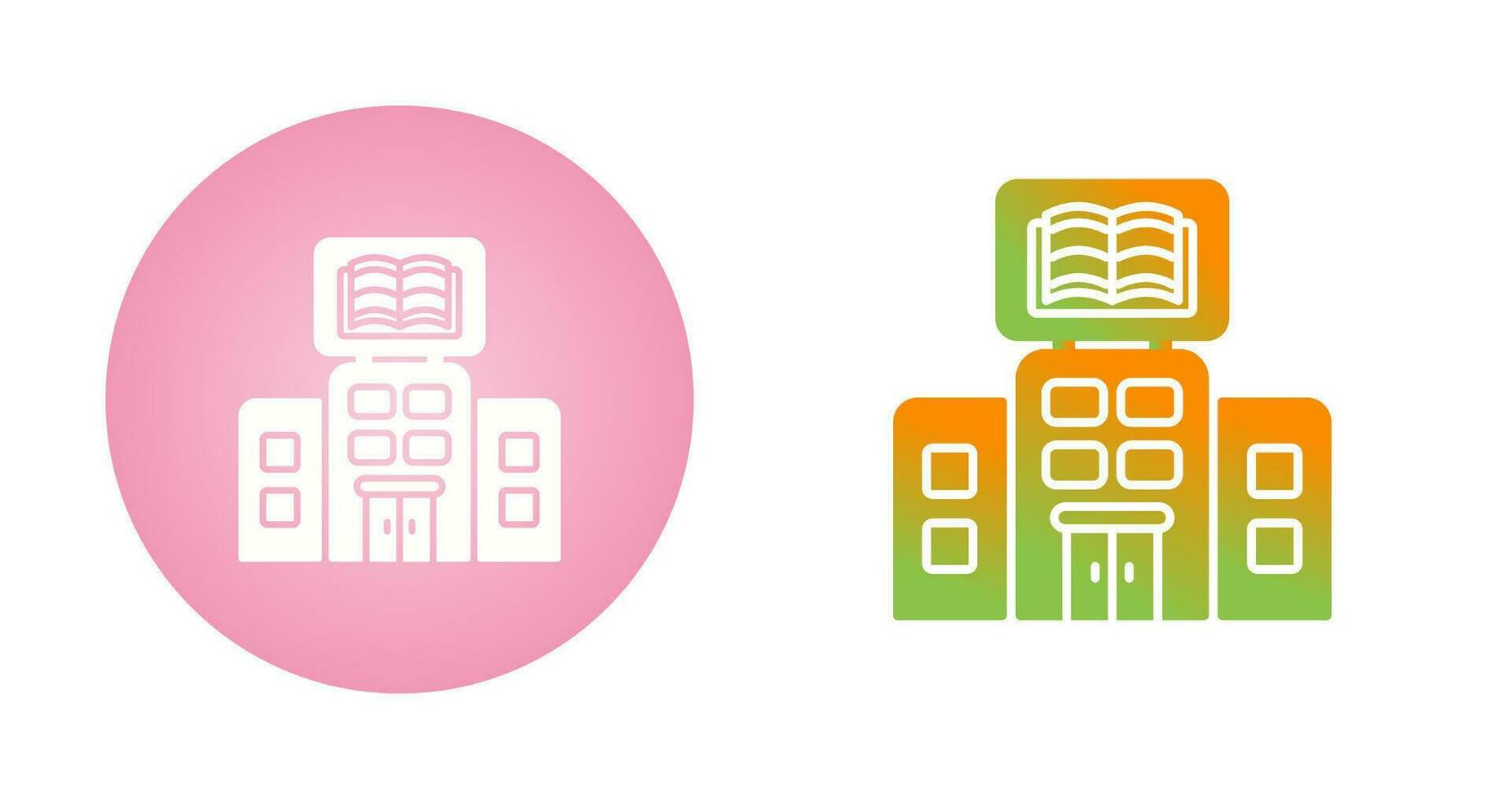 Library Vector Icon